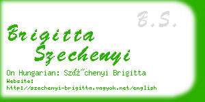 brigitta szechenyi business card